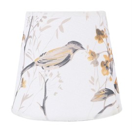 ZPYGYKLALW 1PC Linen Cloth Lampshade Table Lamp Lampshade E27 Lamp Holder Lamp Cover Lampshade(Beige)