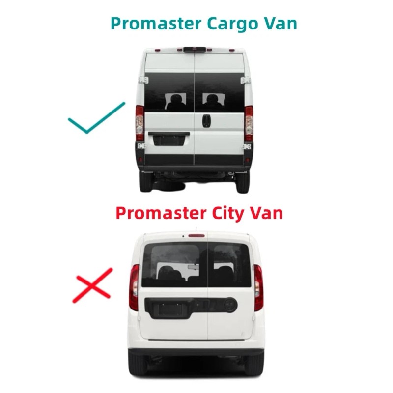 benson Fits 14-25 Ram Promaster Cargo Van Driver Left Side