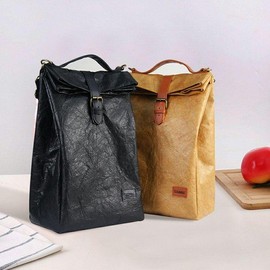 Silimilly large capacity cooler bag 13L thermal, cold, detachable shoulder strap, chic black / 실리밀리 대용량 보냉백 쿨러백 13L 보온,보냉,어깨끈 탈부착, 시크 블랙