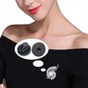 Lapel Pin Backings - Butterfly Clutch Pin Backs in PVC