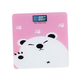 LIFKOME Multi Functional Electronic Weight Scale Accurate Digital Scale for Pets and Adults with Temperature Display Capacity Adorable Design for