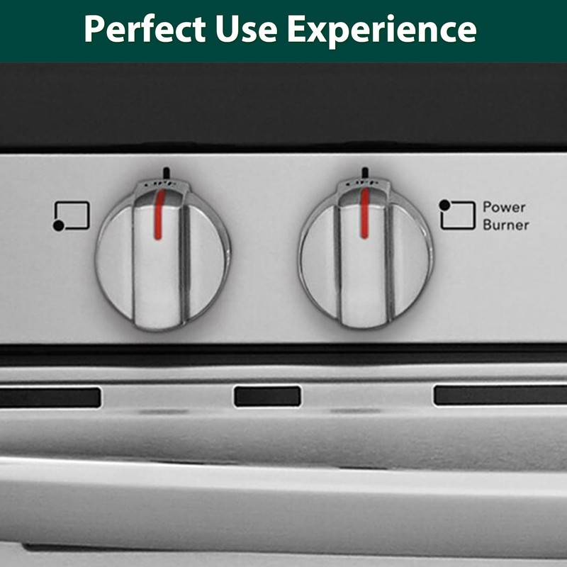 5304509064 Stove Knobs Replacement Parts for Frigidaire Gallery Oven Stainless