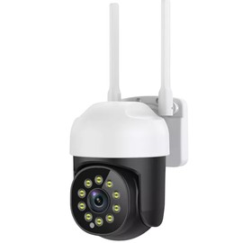 ZINKER Camara Seguridad Exterior Alexa y/o Google Home WiFi Full HD ONVIF App Tuya o Smart Life 5MP