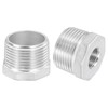 sourcing map 2Pcs 1" Male to 3/8" Female NPT 304