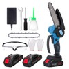 SaiLaiJi 6 Inch Mini Chainsaw Cordless - Powerful 850W Electric