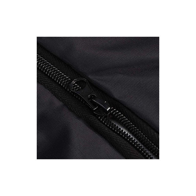 Black Folding Bed Cover Portable Bed Cover Furniture Dust Proof