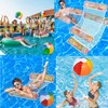 COSTOYFUN Swimming Pool Float Hammock & Beach ballsAdults 4-in-1 Multi-Purpose