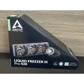 ARCTIC Liquid Freezer III Pro 420 black PC Water Cooler AIO Computer Cooling