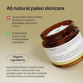Lipidology Manuka, Crema Facial Y Corporal, 2.0 Fl Oz                                                                                                 