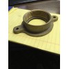 Brass Urinal Flange. 2" Pipe Thread.. 4" Bolt Spacing. Threaded