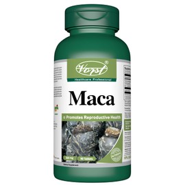 VORST Maca 500mg 90 Vegan Tablets | Supplement for Reproductive Health & Energy for Men & Women | Black Peruvian Maca Root | 1 Bottle (1 Bottle)