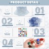 36 Pieces 1 Inch Worry Stones Star Bulk Crystal Stones