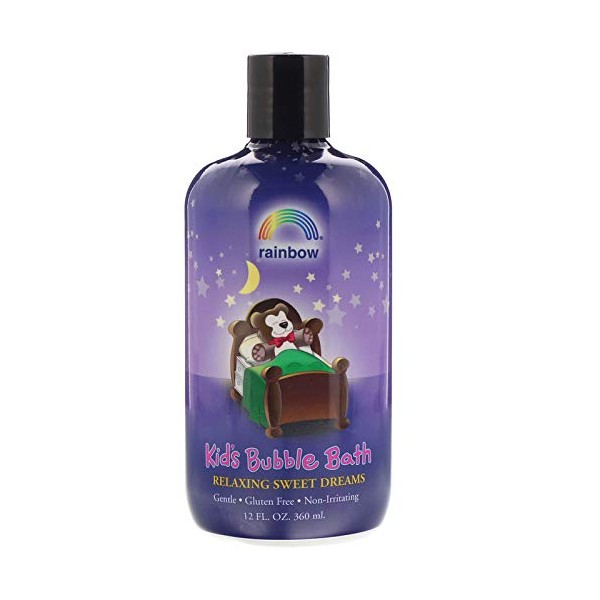 Rainbow Research Kids Organic Herbal - Sweet Dreams Bubble Bath, 12 Ounce - 6 per case.