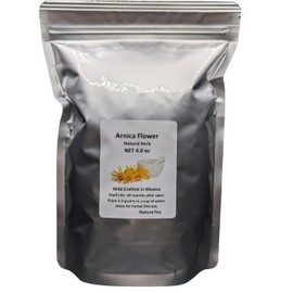 Arnica Flower - Heterotheca inuloides Dried Loose Flower from 100% Nature (1 oz)