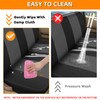 Kistrba Truck Seat Cover Compatible with 1973-1999 Chevy Full-Size Trucks,