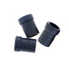 The Big Easy Pipe Accessories Rubber Pipe Bits-50/Bag-P864, Black, 50