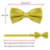 Allegra K Men's Bowtie, Bowtie, Ribbon, Formal, Wedding, School Entrance