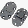 FMHXG 2PCS Flat Fold Table Hinge Set Folding Furniture Hardware