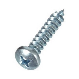 The Hillman Group 41058 Pan Head Phillips Sheet Metal Screws (#8 x 1/2") - 100 Pieces, zinc