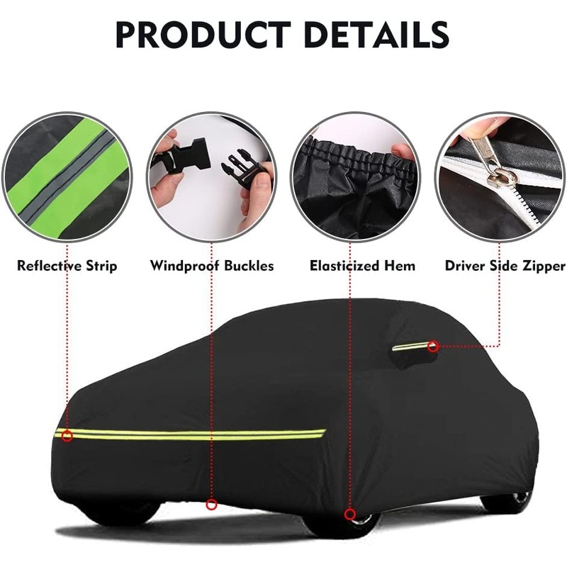 Waterproof Car Cover Replace for Volkswagen Beetle 1960-1980，6 Layers All