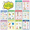 Wasise 10 Pack Alphabet Poster - Preschool Learning Resources, Learning