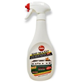 Bagi SHUMANIT - 16.9 Oz Cold Grease Remover. Spray for The immediate Removal of Stubborn and Burnt fats/Grease: 12Pk