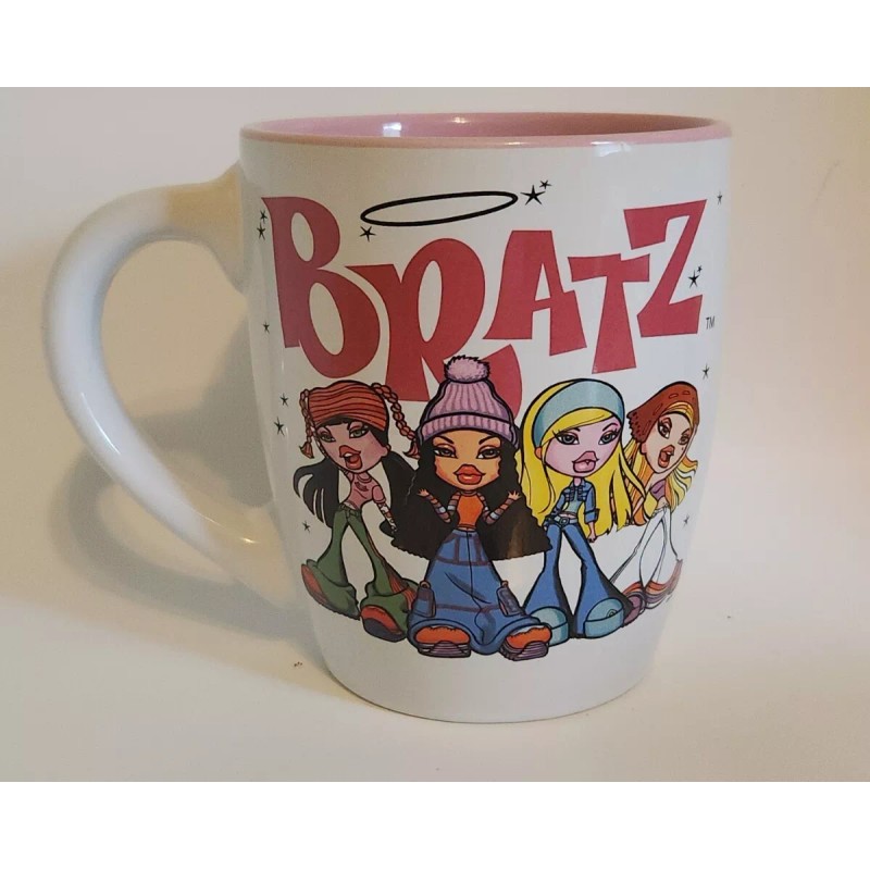 Silver Buffalo Bratz 25 Oz Ceramic Mug Microwave Safe XL