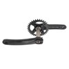 Mountain Bike Crank Arm Set Hollow One Piece Positive Negative