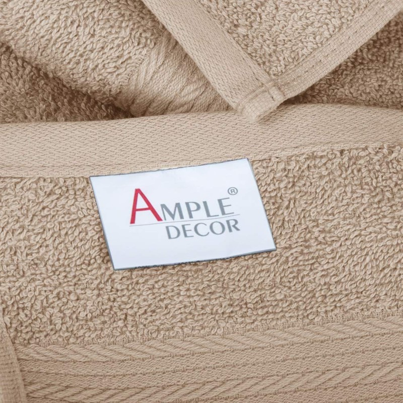 Ample Decor 100% Cotton Bath Towels for Bathroom 137 CM