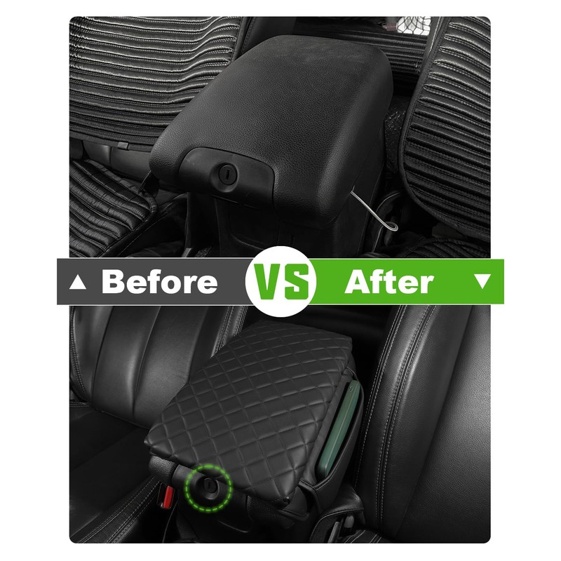 TBHOO for Jeep Wrangler JK JKU 2011-2017 Center Console Cover