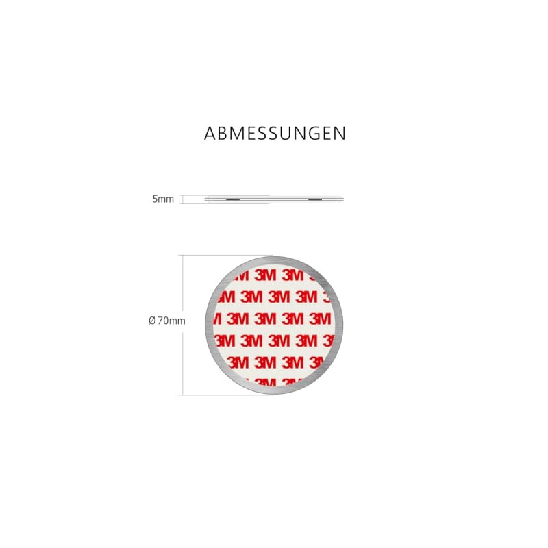 ELRO FM7000 Rauchmelder Magnet Montageset-6 Stück