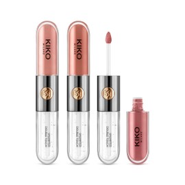 KIKO Milano Unlimited Double Touch Gift Set 01 | Lip Set with 3 Liquid Lipsticks with 2 Steps