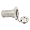 Marine Boat Deck Filler with Keyless Cap Stainless Steel Mirror