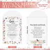 Fumete 100 Pack Wedding Favor Seed Packets Let Love Grow