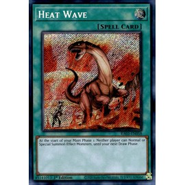 Heat Wave (Secret Rare) - RA03-EN058 - Secret Rare - 1st Edition
