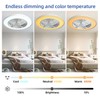 BAYSQUIRREL Low Profile Ceiling Fan with Light and Remote/APP Control,Bluetooth