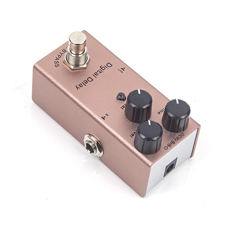Digital Delay Electric Guitar Effects Pedal - Mini Size, True