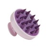Silicone Shampoo Brush Head Scalp Massage Comb Hair Washing Comb