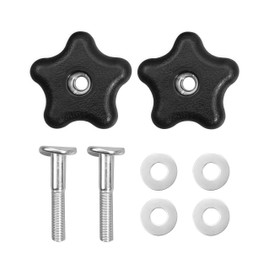 92-2260 Knob and Screw Bolt Adjustment Kit Compatible with Toro Lawn Mowers/Snow Blowers Lawn Mower Handle Bolts Replace 92-2260 106-4161 107-3844 for Repair Snow Throwers and Lawn Mowers Parts