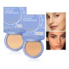 Sace Lady Base Maquillaje Polvo Compacto Fijador Matte 2pcs