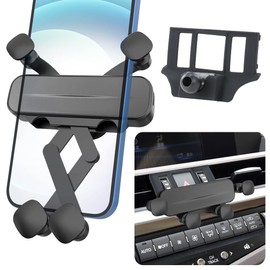 LUNQIN Car Phone Holder Mount for 2019 2020 2021 Lexus ES 350 300h 250 Auto Accessories car Interior Decoration Mobile Cell Smartphone Bracket