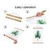 Teak Wood Magnetic Poster Hanger Frame Wooden Magnetic Hanger Frame
