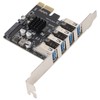 USB 3.0 PCIE Expansion Card PH64 2U/4U VL805 Chip 5Gbps