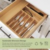 KitchenEdge Silverware Organizer - Cutlery, Flatware, and Utensil Holder for
