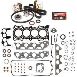 Mizumo Auto MA-4216975309 Head Gasket Set Timing Belt Kit Compatible With/For 98-02 Acura Isuzu Honda CL 2.3L SOHC 16v