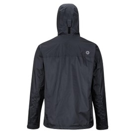 MARMOT Men's PreCip Eco Jacket - Breathable, Recycled & Waterproof, Black, Small