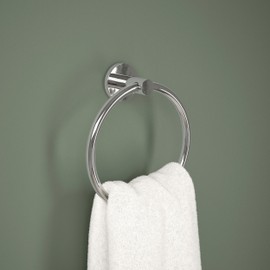 Peerless PA347 Precept Towel Ring, Polished Chrome