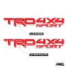 TRD 4x4 SPORT Decals for Tacoma Bed, 4x4 Racing Development