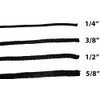 SGT KNOTS Solid Braided Polypropylene Derby Rope – Durable, Weatherproof