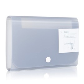 REEMTOO Coupon Organizer, Receipt Organizer, Subdivision Accordion File Folder Mini Organizer Wallet for Coupons, Receipts, Cash, Tax Item or Changes,7x4.5 Inches,13 Pockets with Tabs and Check Case